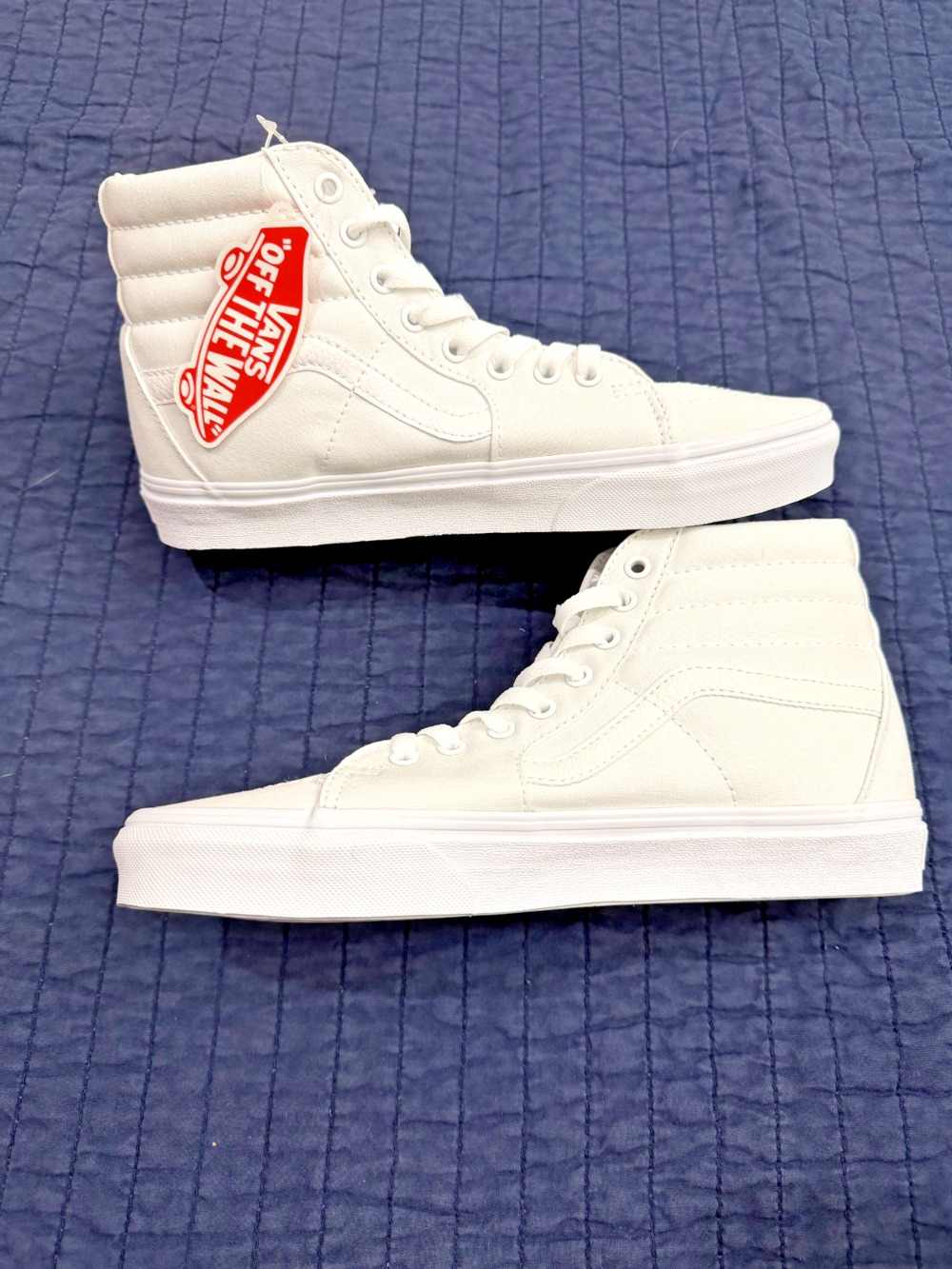 Vans SK8-Hi Tapered Stackform — True White